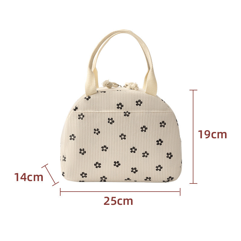 Insulated Floral Print Lunch Bag Bowlift
