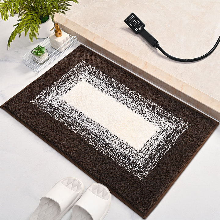 Plush Shaggy Bathroom Rug