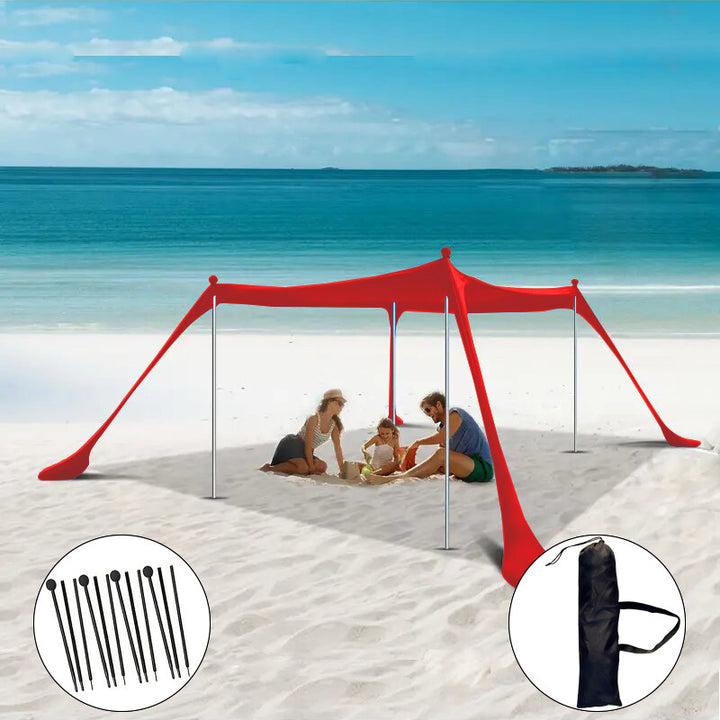 WoLightweight Sandproof Beach Blanket Bowlift