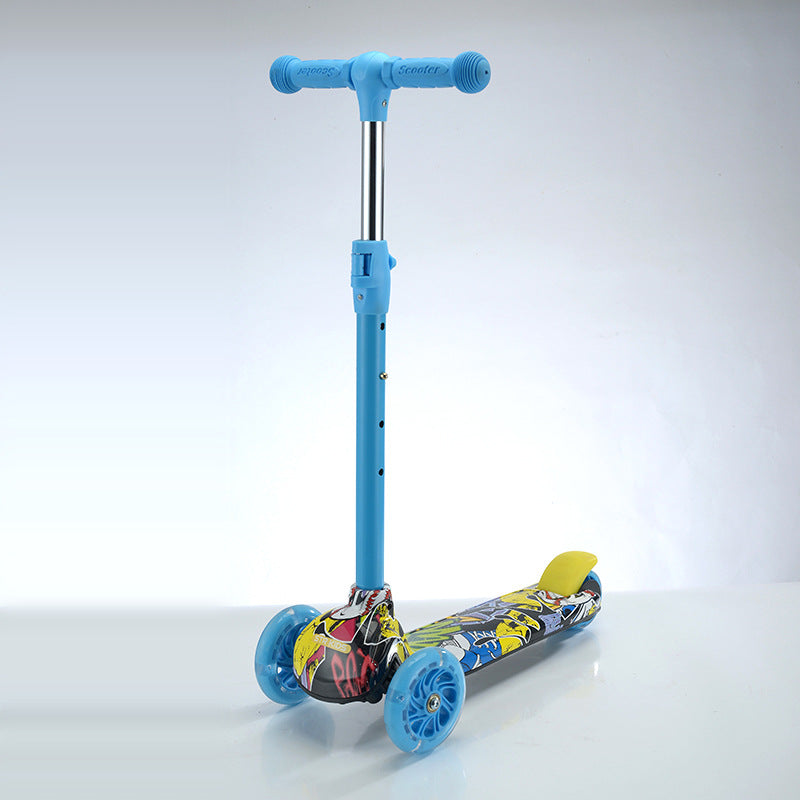 Adjustable Height Kickboard Scooter Bowlift