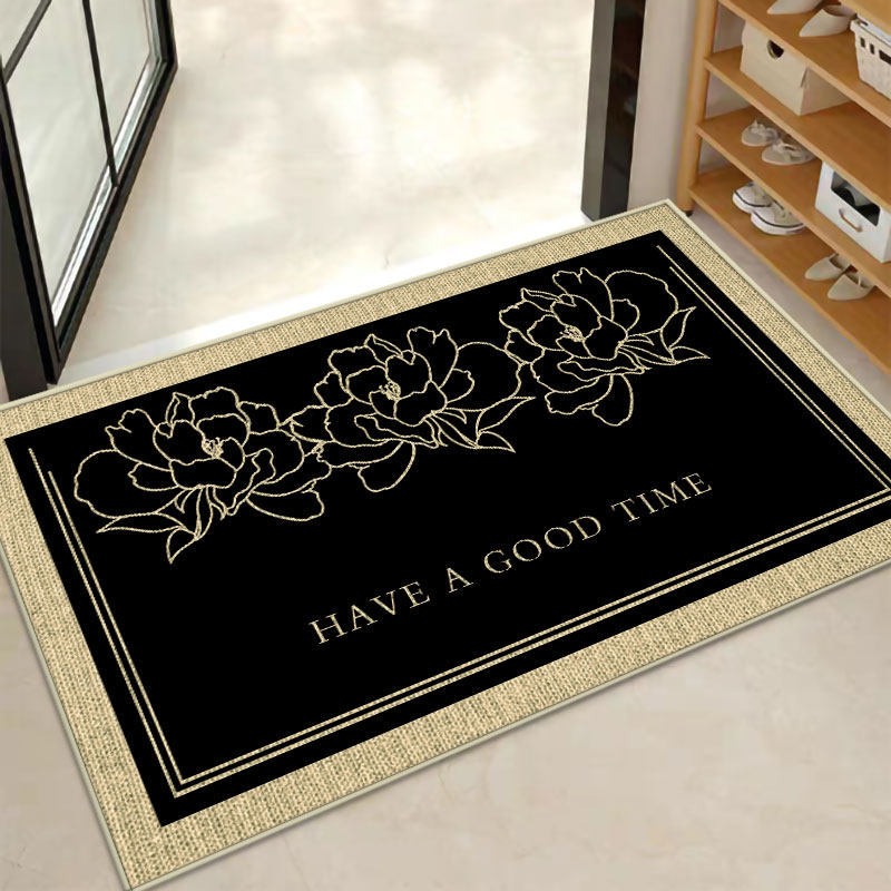 Decorative Star-patterned Bath Mat Bowlift