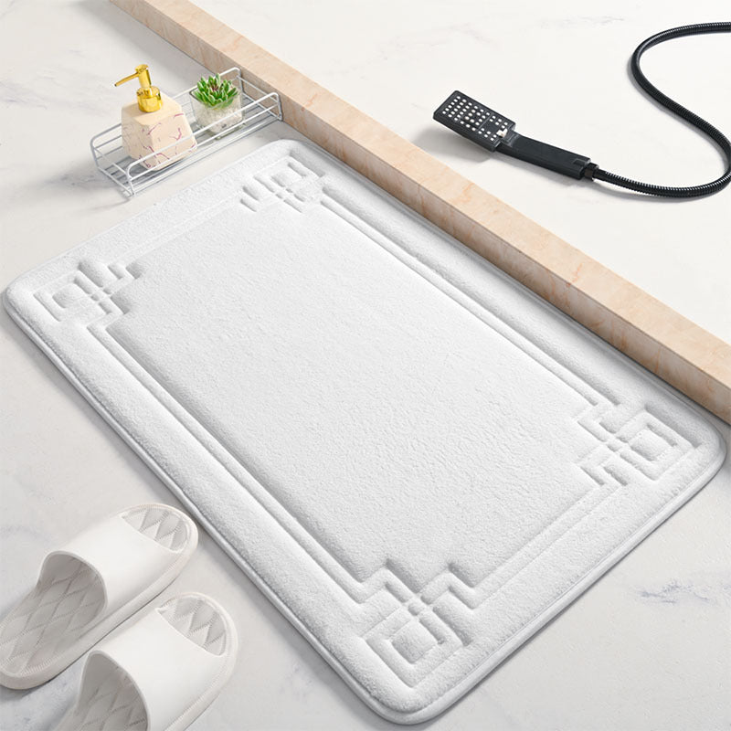Elegant Textured Bathroom Mat Bowlift