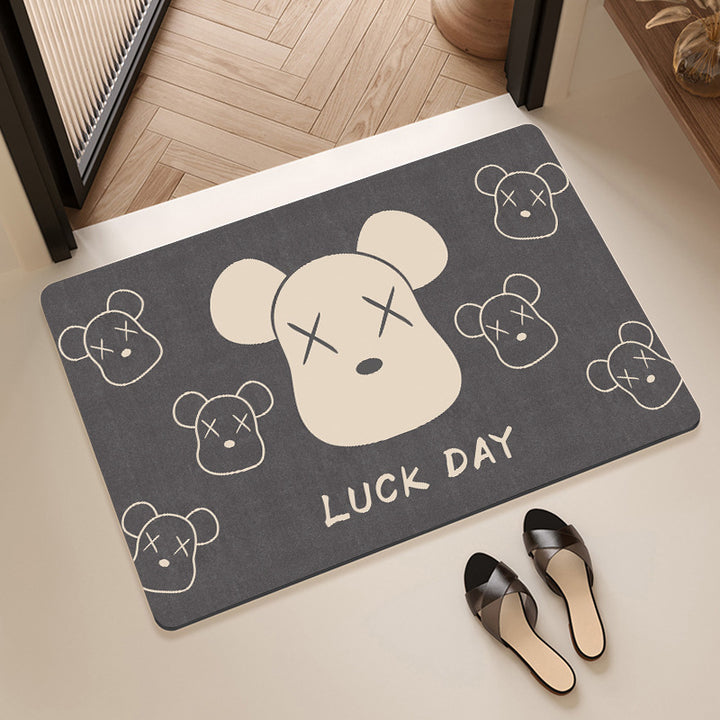 Artistic Cartoon Entrance Mat Bowlift