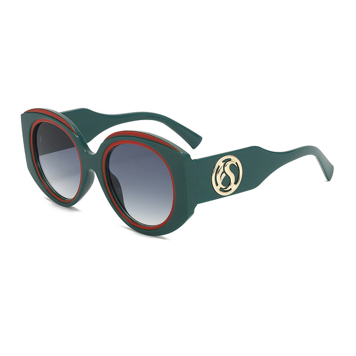 Women's modern sunglasses in striking oversized design Bowlift