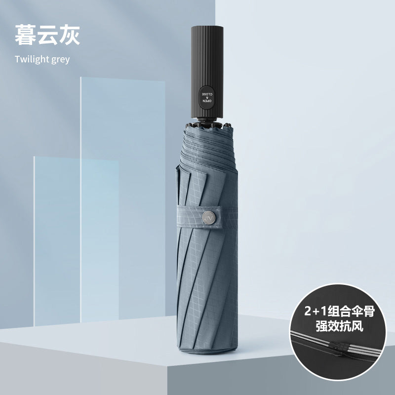 Women sturdy and windproof umbrella Bowlift