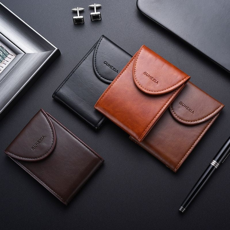 Premium Leather Card Holder Bowlift