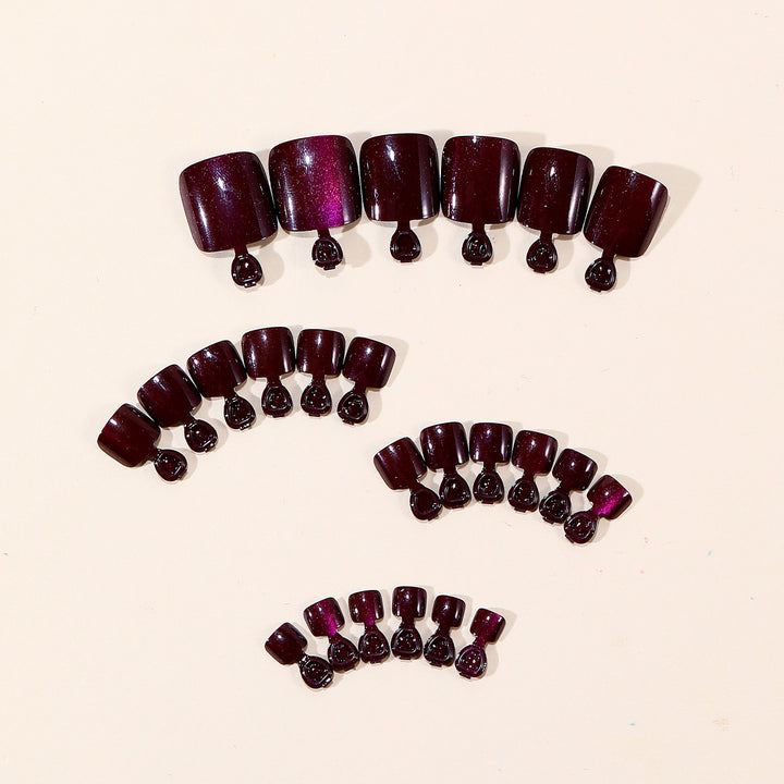 Glossy Gel Toenail Polish Set Bowlift