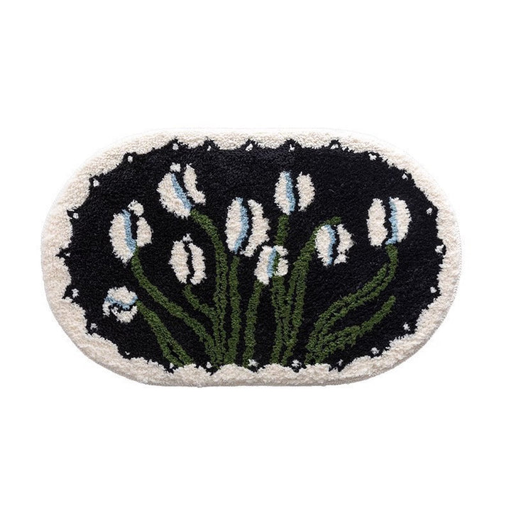 Playful Dog-Themed Area Mat