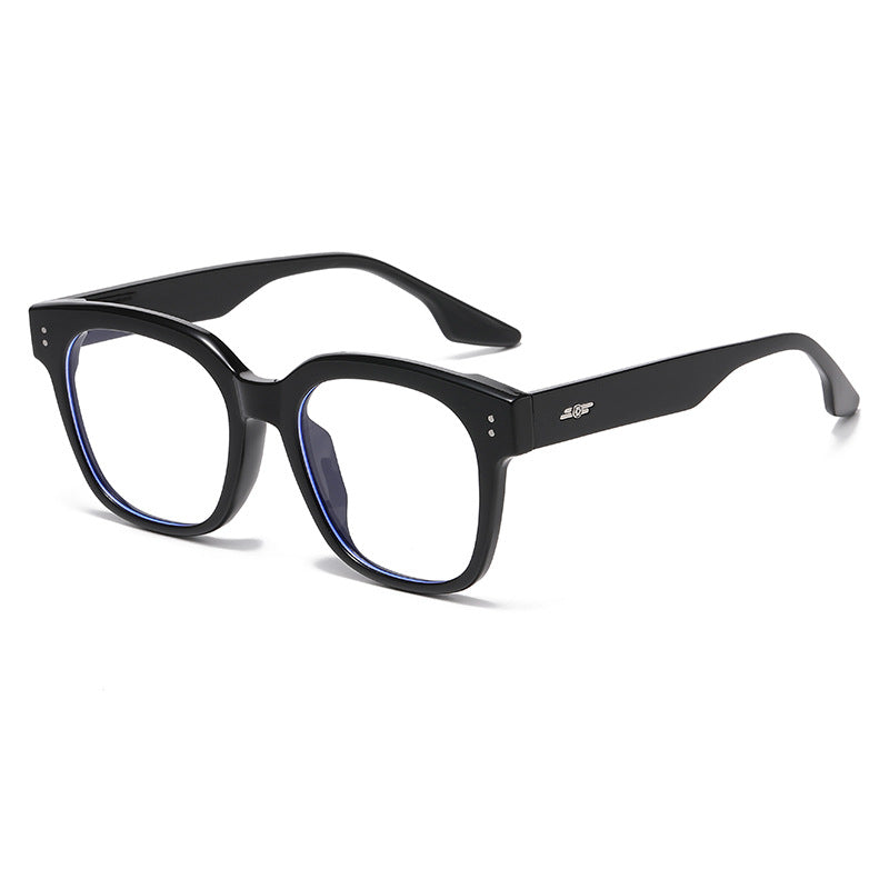Oversized Geometric Frame Eyeglasses
