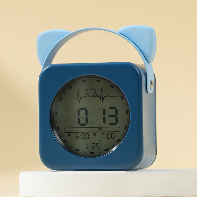 Creative Digital Children's Alarm Clock Bowlift
