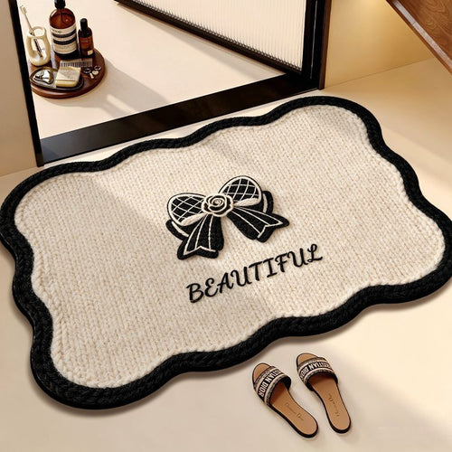 Decorative Embroidered Entry Mat