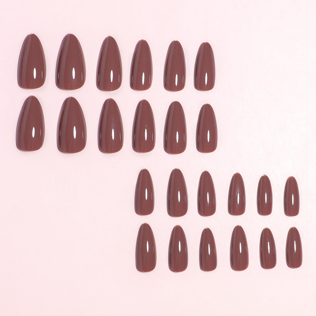 Almond-Shaped Press-On Nail Set with DIY Applicator Bowlift