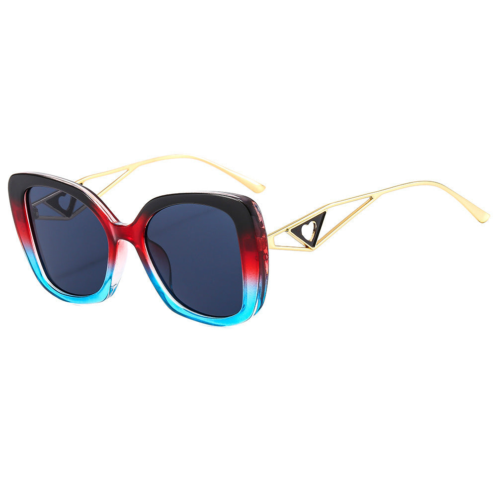 Ladies fashionable sunglasses with striking square frame design Bowlift