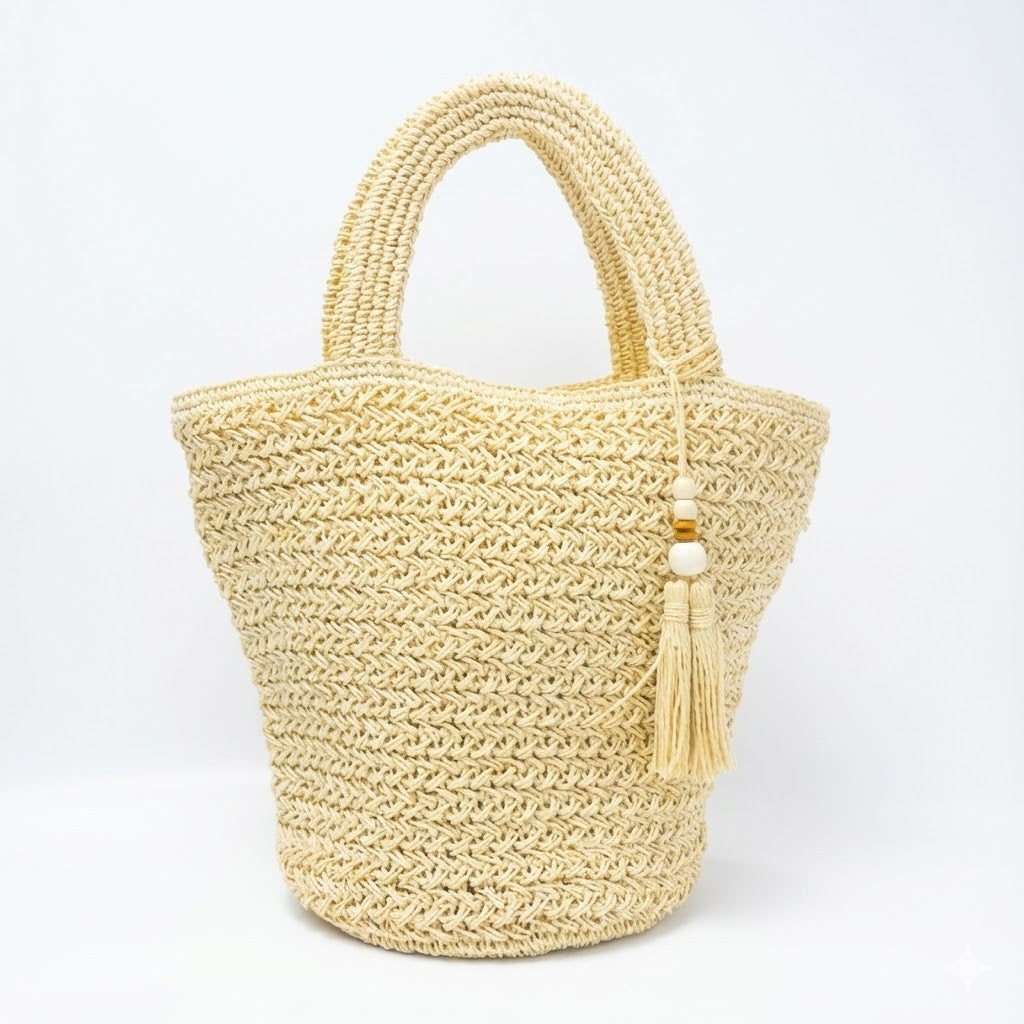 Braided Summer Tote Bag Bowlift