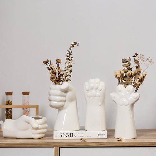Decorative Hand Vase Bowlift