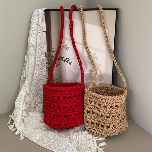 Hand-knotted tote bag Bowlift