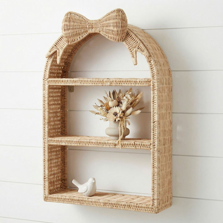 Basket shelf with bow motif Bowlift