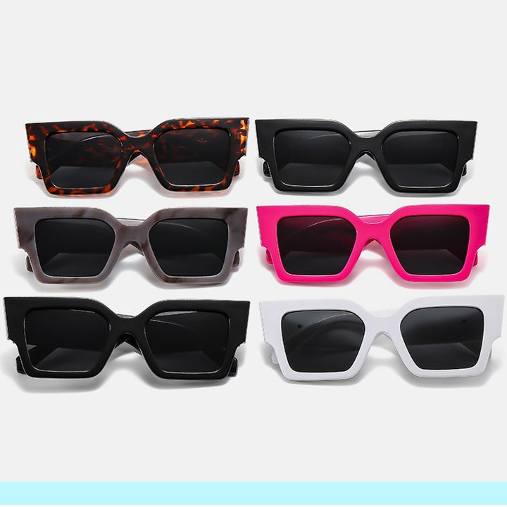 Women's Designer Sunglasses with striking geometric frame Bowlift