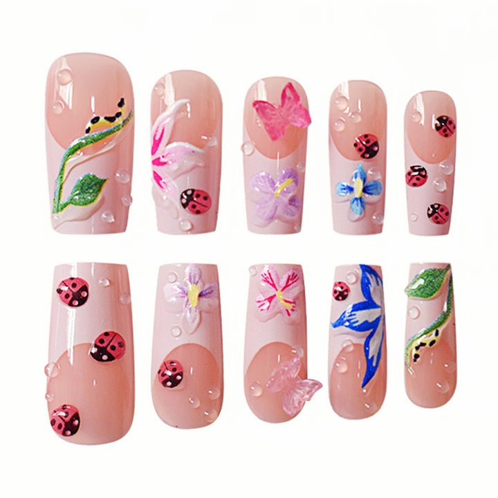 Artistic Acrylic Nail Extensions Bowlift