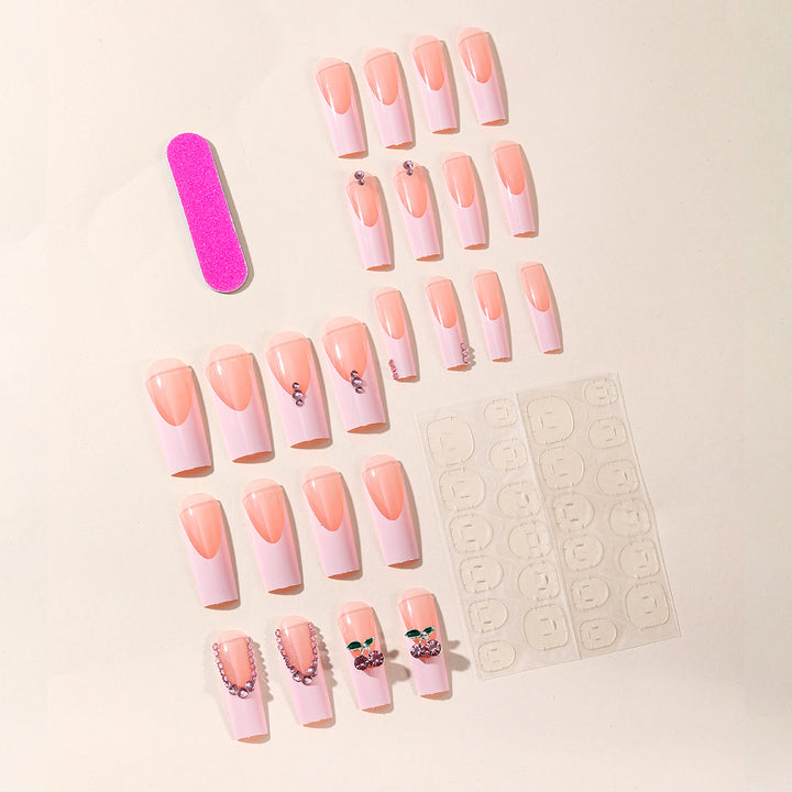 Decorative 3D Acrylic Nail Extensions Bowlift
