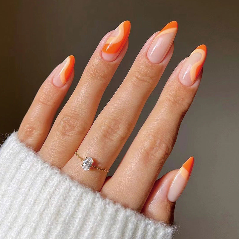Artful Stiletto Press-On Nails Bowlift