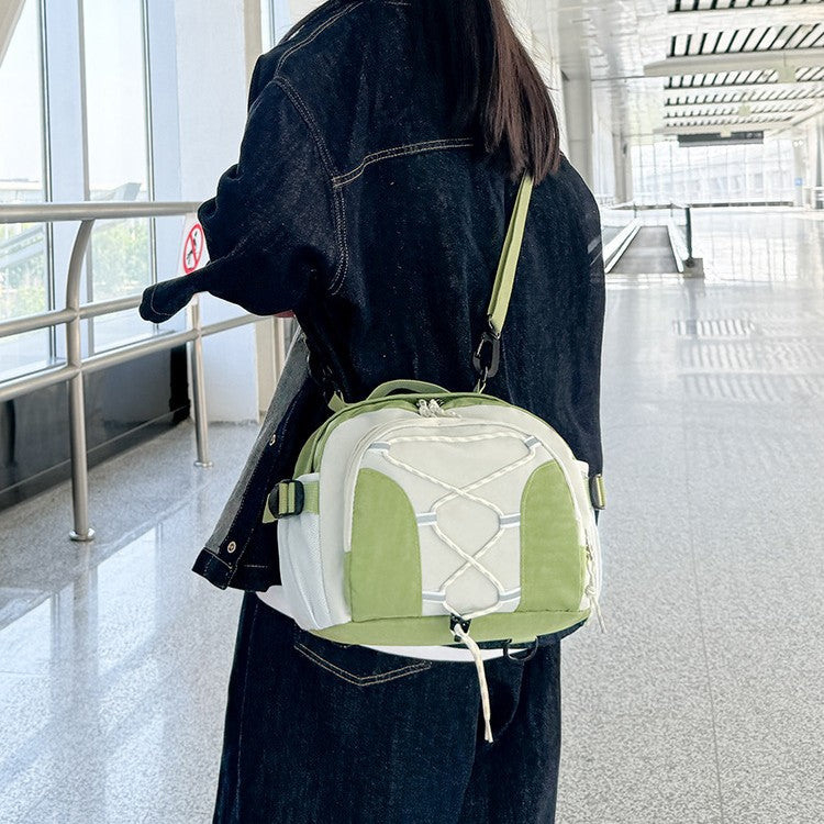 Lightweight Multi-Compartment Crossbody Bag Bowlift