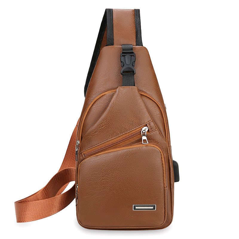 Multi-Compartment Stylish Sling Bag Bowlift