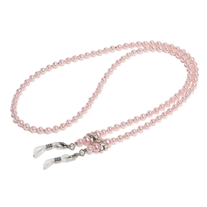Elegant Faux Pearl Eyewear Chain Bowlift