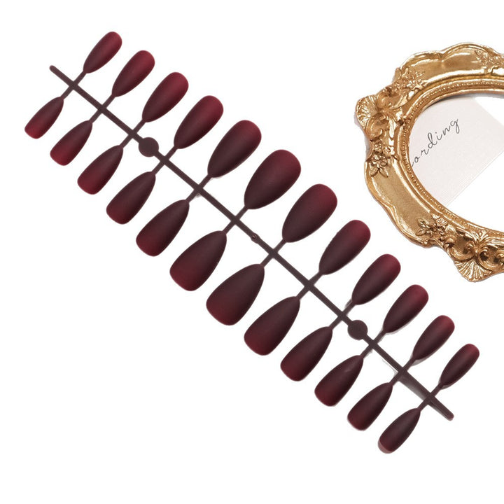 Matte Stiletto Press-On Nail Tips Bowlift
