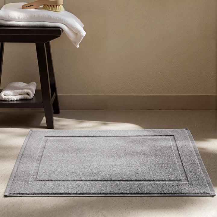 Soft Textured Round Bath Mat Bowlift