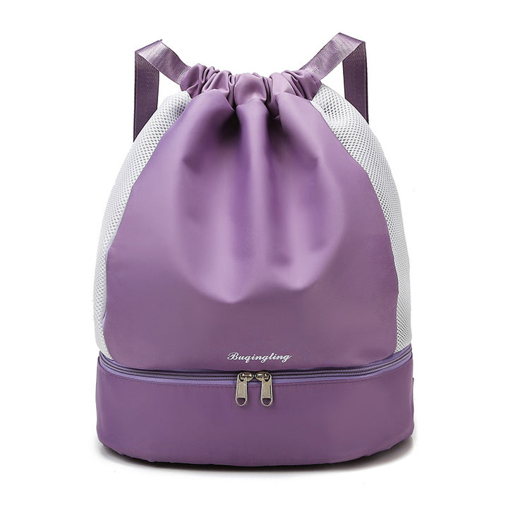 Mesh Drawstring Sports Backpack