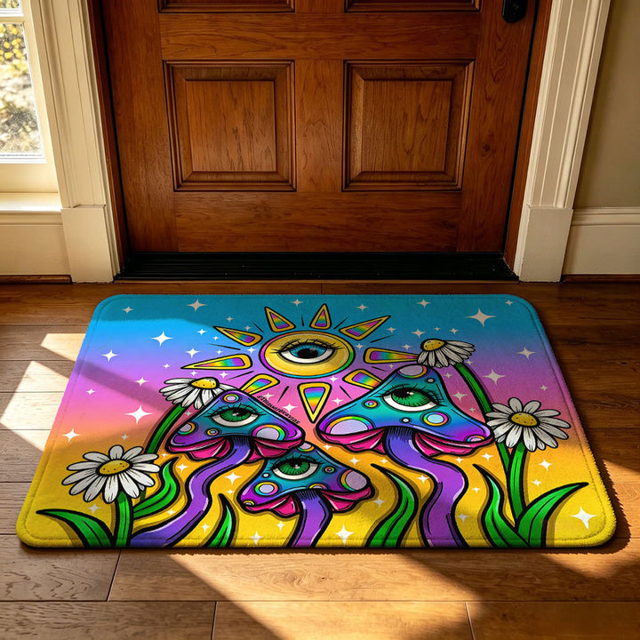 Psychedelic Artistic Area Mat