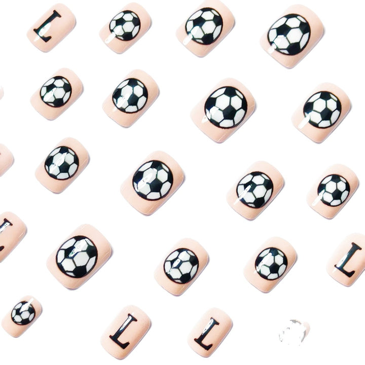 Creative Nail Art with Football Motif Bowlift