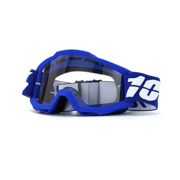 Impact resistant anti fog motocross goggles with OTG fit Bowlift