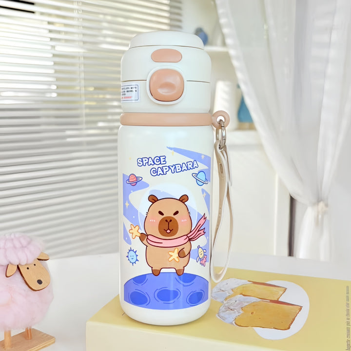 Ladies Insulated Water Bottle with Cute Animal Design Bowlift