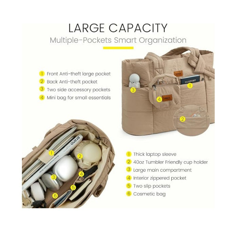 Multifunctional Shoulder Bag Bowlift