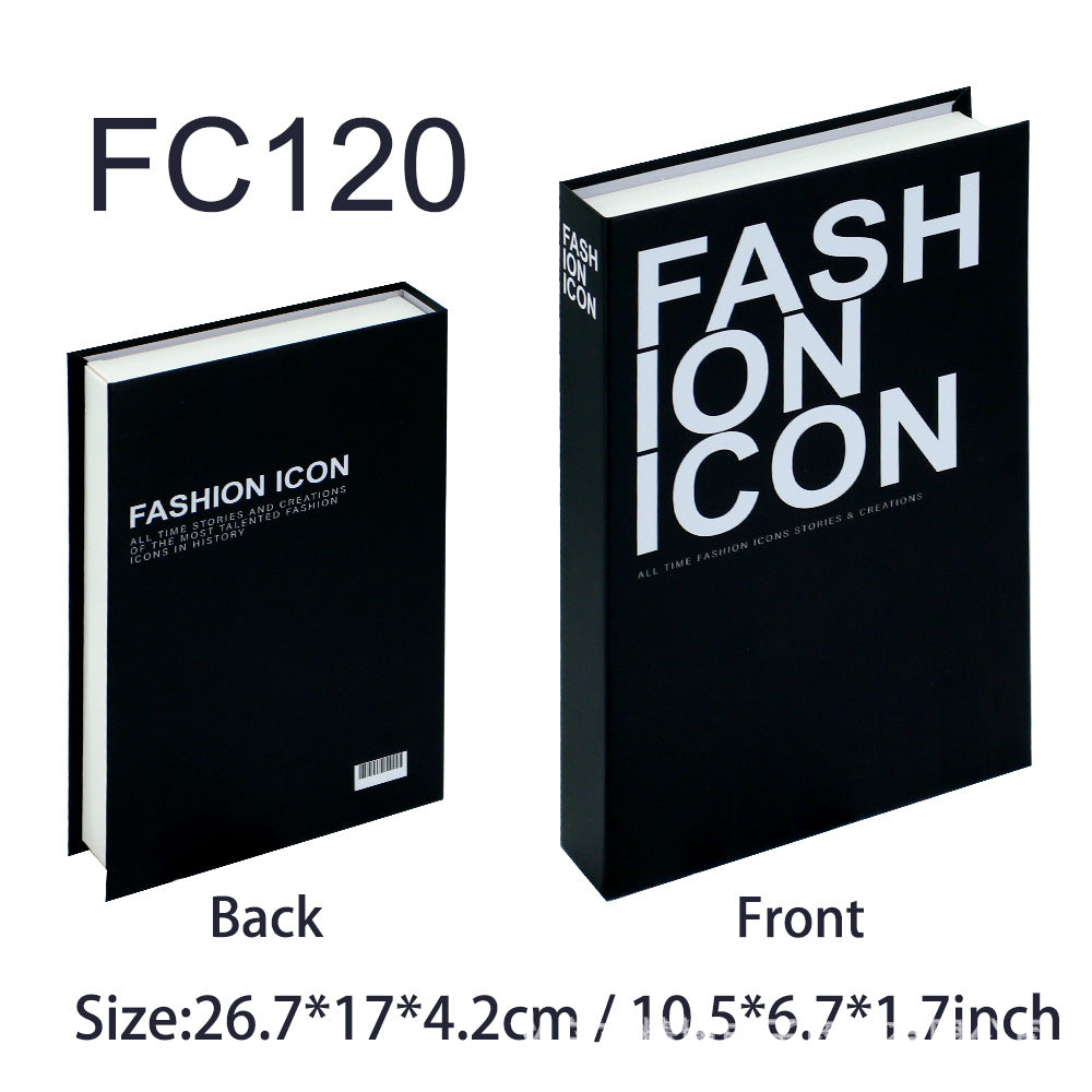 Decorative Hardcover Hidden Storage Book Safe Bowlift