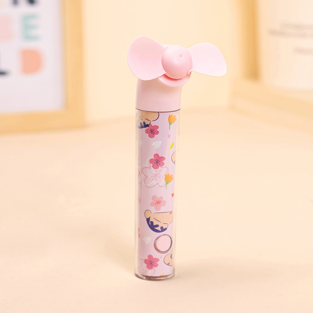 Ladies toy fan with cute animal design Bowlift