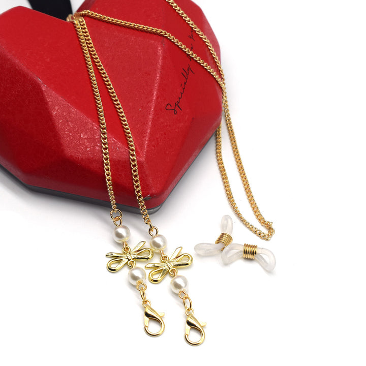 Elegant Pearl-Accented Eyewear Chain Bowlift 1786692339