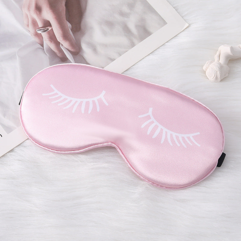 Women's nano silk eye mask with soft padded interior lining and elastic headband Bowlift