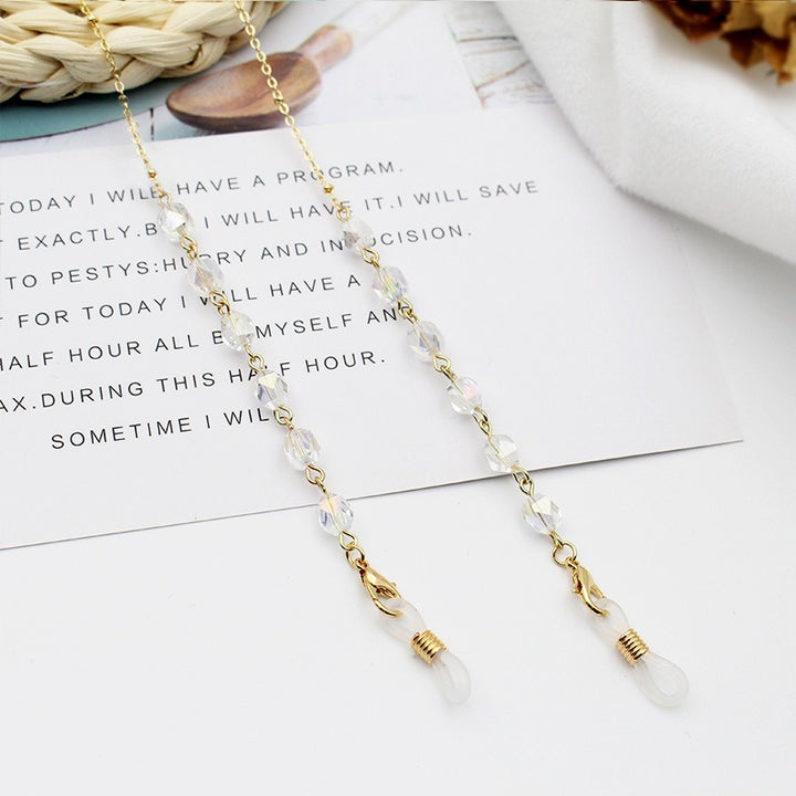Elegant Crystal-Embellished Eyewear Chain Bowlift 1788159829
