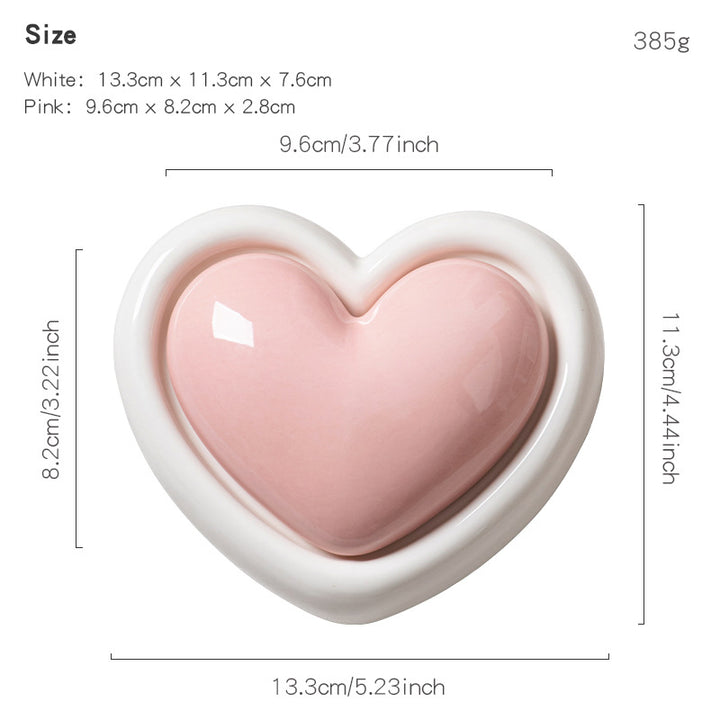 Heart shapes decorative bowl Bowlift