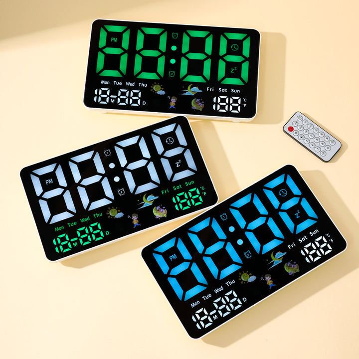 Digital table clock Bowlift