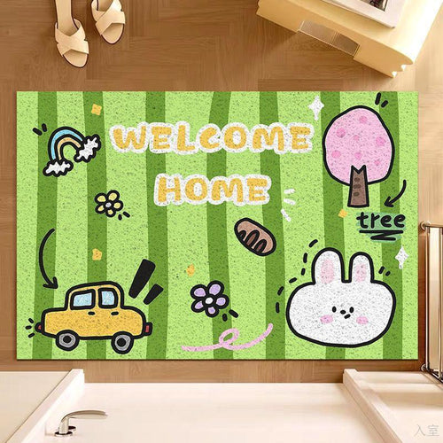 Playful Welcome Doormat