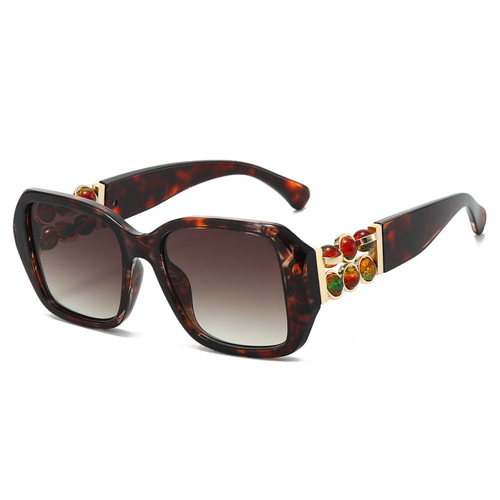 Decorative Oversized Square Sunglasses Bowlift
