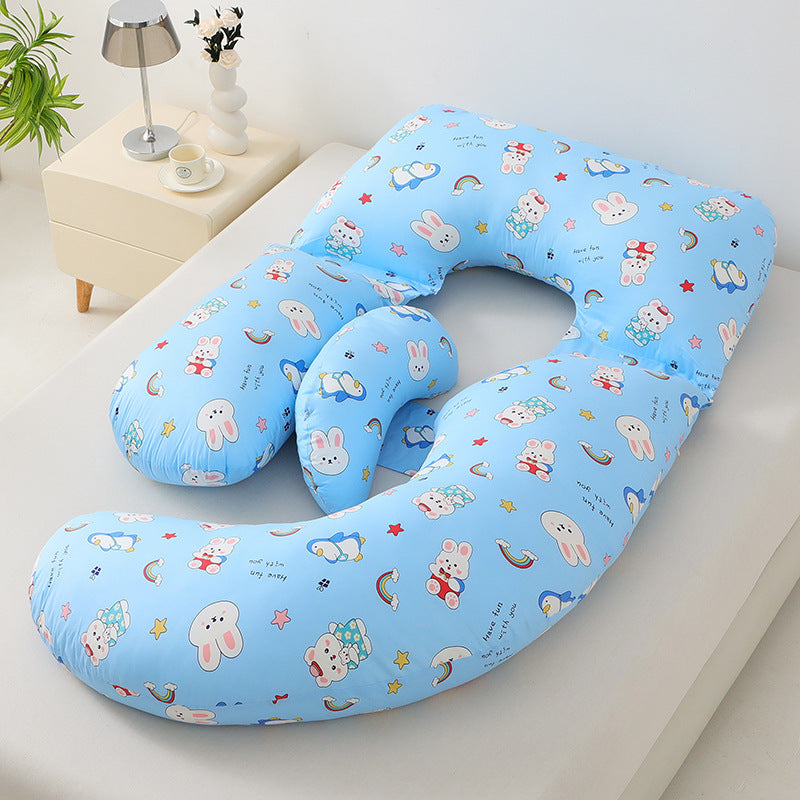 Multi-talented cuddly and pregnancy pillow Bowlift