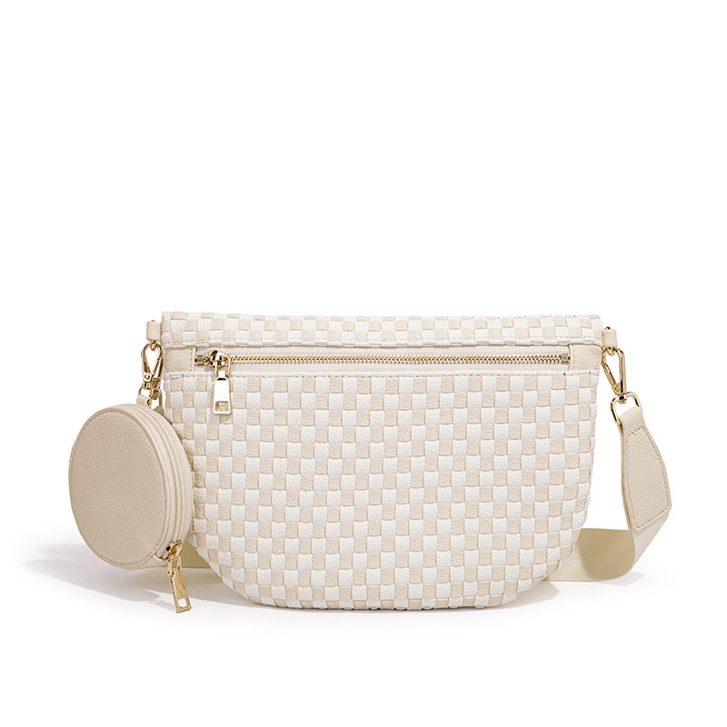Woven Crossbody Bag Bowlift