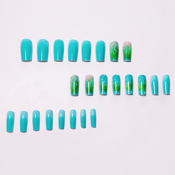 Artistic 3D Floral Nail Art Bowlift