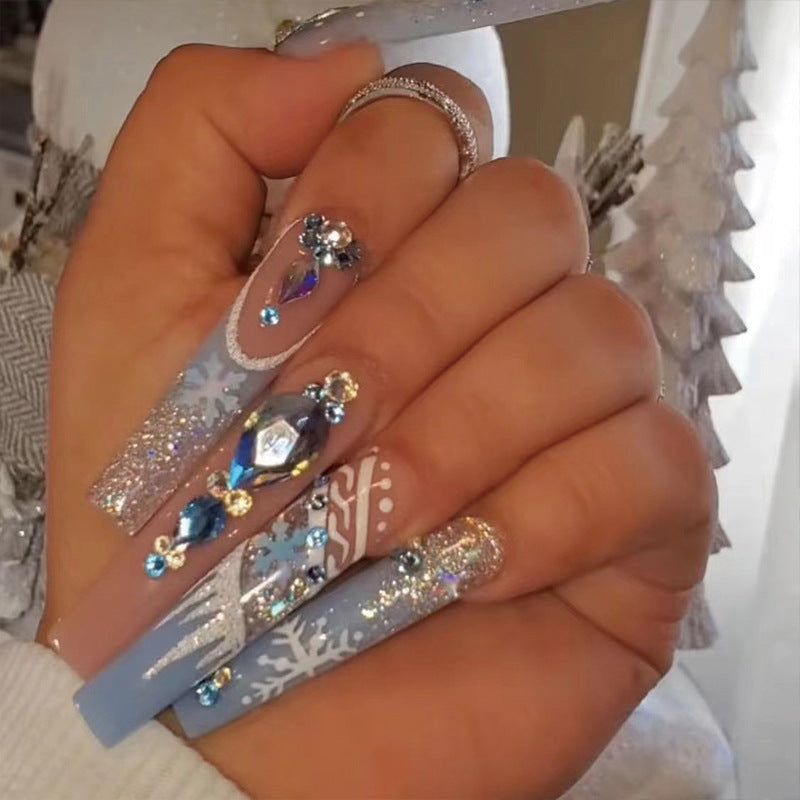 Artful Glitter Nail Art Bowlift