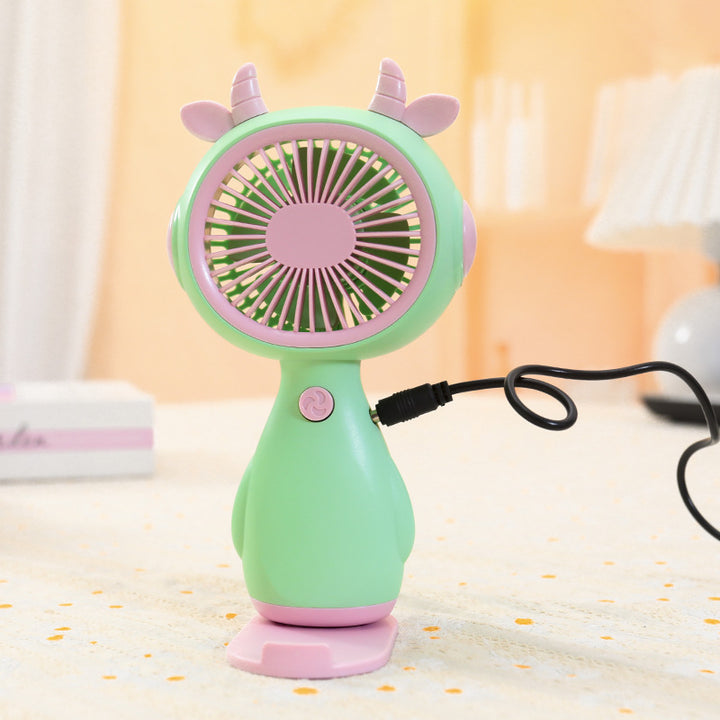 Portable Mini USB Fan with Animal Design Bowlift